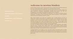 Desktop Screenshot of newtonbindery.com